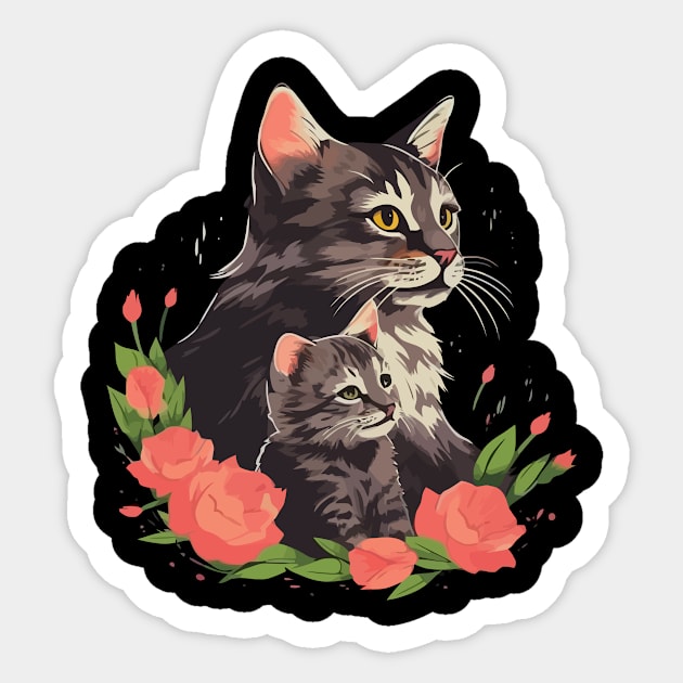 American Bobtail Mothers Day Sticker by JH Mart